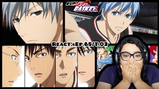 SEIRIN vs RAKUZAN  PARTE 2react Kuroko No BasketEp68T03 [upl. by Eneri851]