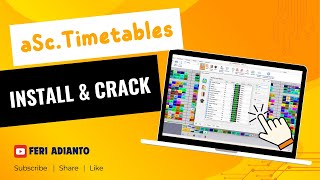 Tutorial Insatall dan Crack aSc Timetables [upl. by Ardnosac]