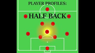 Player Roles  Half Back [upl. by Akimyt]