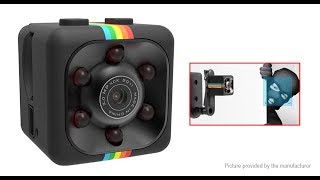 how to use sq11 spy mini camera  image quality test [upl. by Damha]