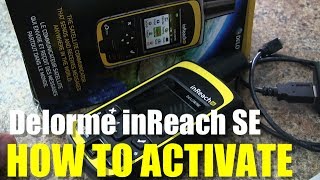 Garmin inReach SE  How to Activate Existing User [upl. by Hsekin]