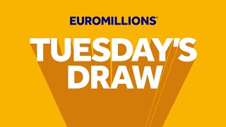 The National Lottery EuroMillions draw results from Tuesday 19 November 2024 [upl. by Ecnahoy882]