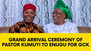 GRAND ARRIVAL CEREMONY OF PASTOR KUMUYI TO ENUGU FOR GCK [upl. by Nosila128]