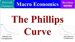 The Phillips Curve unemployment and inflation the phillips curve explained macro economics bcom [upl. by Elag]