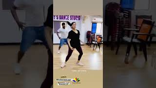 Actress Losliya Mariyanesan Dance Practice For Sandy Master Studio  Losliya Latest [upl. by Caresse]