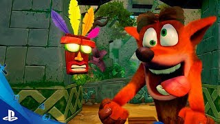 Crash Bandicoot N Sane Trilogy  Tráiler de lanzamiento [upl. by Toulon]