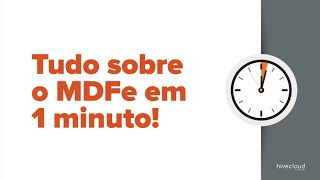 O que é MDFe Quem deve emitir o Manifesto [upl. by Lesya151]