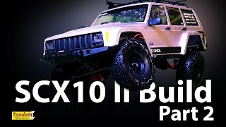 The RC Shop  SCX10 II Build Part 2 [upl. by Aramit]