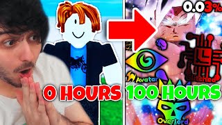 I Spent 100 HOURS And Became OVERPOWERED in Anime Last Stand Roblox [upl. by Enaywd224]