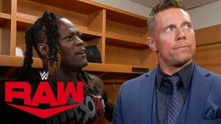 RTruth explains to Miz that he’s not in the Judgment Day anymore Raw highlights Oct 7 2024 [upl. by Saihttam]