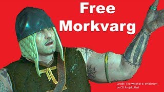 Secret of Lifting Morkvargs Curse Werewolf Freyas Garden Witcher 3 switcher [upl. by Lieno]