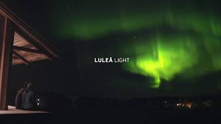 Amazing northern lights in Luleå Swedish Lapland [upl. by Ainer]