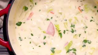 Creamy Cabbage Soup Recipe [upl. by Scoville]