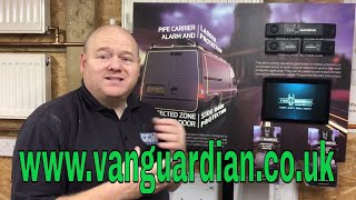 Van Security  Tool Theft Protection Pipe Carrier Alarm  VAN GUARDIAN [upl. by Handel]