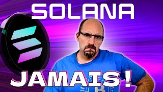 INVESTIR sur SOLANA  SOL GROSSE ERREUR  ❌ [upl. by Ellerd117]