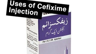 Cefixime Injection uses cefixime antibiotics [upl. by Ilahtan]