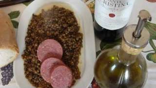 Lenticchie e cotechino [upl. by Caundra]