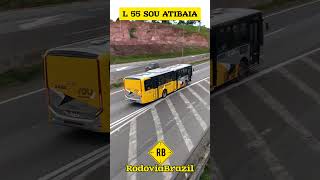 LINHA 55 sou Atibaia BR 381 Fernão Dias Km 41 rodoviabrazil short shorts urbano [upl. by Asina]