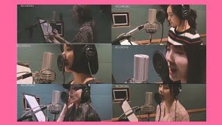 GFRIEND in Recording Studio  Memoria at Japan [upl. by Immij54]