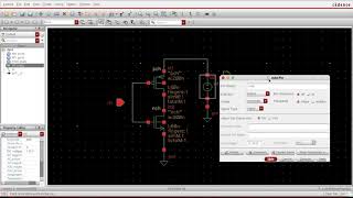 Cadence1 Introduction to Cadence Virtuoso  CMOS Inverter Tutorial for creating Schematic [upl. by Pierrette]