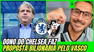 MARTELO BATIDO TODD BOEHLY DONO CHELSEA COMPRA A VASCO SAF NOTÍCIAS DO VASCO HOJE [upl. by Flory]