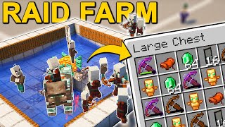 The BEST Raid Farm in Minecraft 1206 Tutorial [upl. by Lipsey]