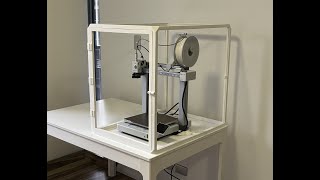 Enclosure for Bambu Lab A1 3D Printer [upl. by Anuahsal48]