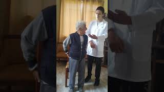 Evaluación de la marcha en paciente con Parkinson [upl. by Harley]