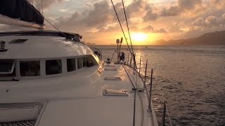 Caribbean Charter Catamaran Sailing Yacht Aldebaran  by YachtingImagecom Yacht Video [upl. by Utir507]