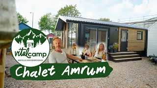 Anders wohnen im TinyHouseChalet Amrum Groß modern und extravagant VitalCampLivingde [upl. by Suryc]