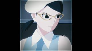 Sarada is so cute in that outfit🐱🩷 edit saradauchiha borutonextgeneration [upl. by Gordan395]