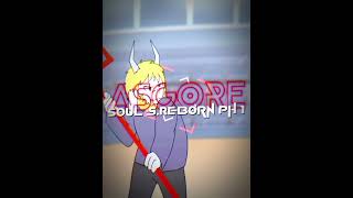 FriskChara vs Asgore  Soul Shatter Reborn fyp [upl. by Bartolome]