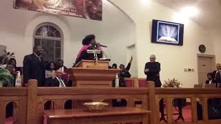 Apostle Linda Travette at Connecticut District Council 3516 [upl. by Aihsile32]