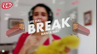 Tired of household chores Life hai KitKat break banta hai [upl. by Navanod770]