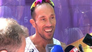 Londres 2017  Yohann Diniz champion du monde du 50 km marche [upl. by Ahsinak]