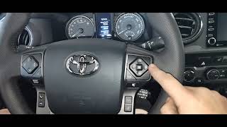 2023 TOYOTA TACOMA MAINTENANCE LIGHT  OIL LIGHT RESET  TUTORIAL [upl. by Nadbus]