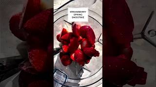 Strawberry Spring Smoothie Bowl youtubepartner short [upl. by Annmaria]