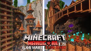 Bertahan Hidup 1500 Hari di Minecraft Hardcore 121 [upl. by Stanislas]