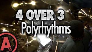 4 Over 3 Polyrhythm  Advanced Drum Lessons [upl. by Korella525]