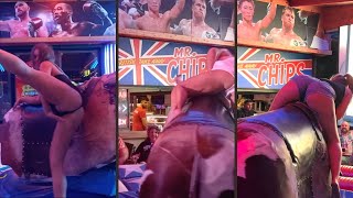 Compilation🔥Girls Riding on a Bull in Benidorm  Epic Fail October 2024 [upl. by Muir]