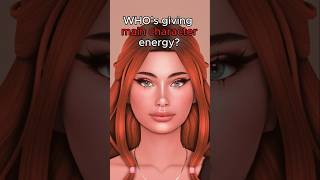 Whos giving main charachter energy 🍪sims4 thesims4 sims shorts [upl. by Halil]