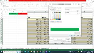 CONDITIONAL FORMATTING DATA VALIDATION EXCEL DROP DOWN LIST INCLUDING CELL COLOR CHANGE exceltips [upl. by Ahsoik683]