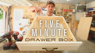 DIY Easy drawer box assembly in 5 minutes  How To [upl. by Fransisco]