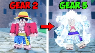 Obtaining EVERY Form Of LUFFY In Fruit Battlegrounds Roblox [upl. by Roselyn]