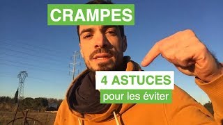 Comment éviter les CRAMPES 4 astuces [upl. by Kraft423]