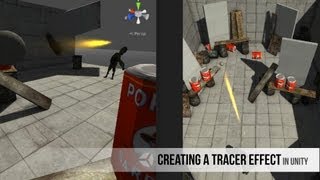 Creating a Tracer Effect using the Trail Renderer Component [upl. by Barboza]