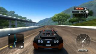 TDU2Level 4 Tuned Bugatti Veyron Supersport Top Speed [upl. by Morie]