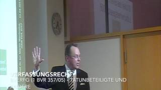 Vortrag Ferdinand von Schirachs quotTerrorquot Eine straf und verfassungsrechtliche Belastungsprobe Zus [upl. by Malchus]