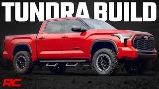 Lifted 2022 Toyota Tundra 4x4 TRD Build [upl. by Irmina937]