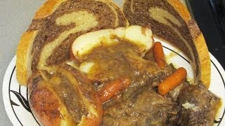 Easy German Sauerbraten recipe [upl. by Gilbertine]